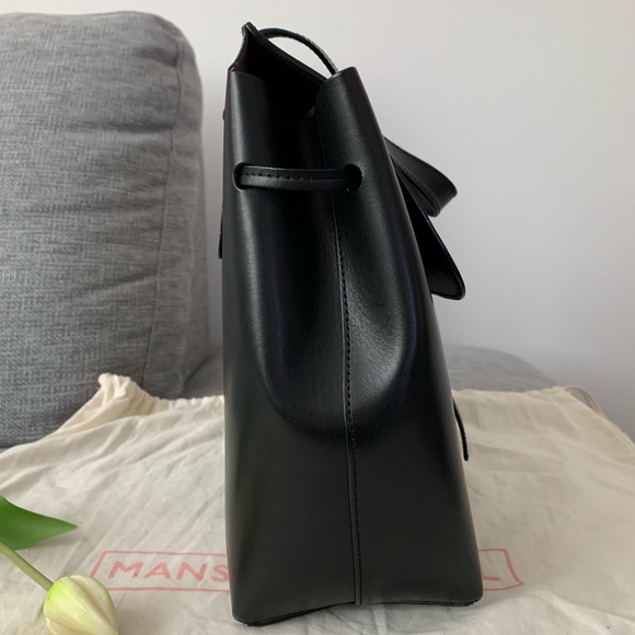 Mansur Gavriel Lady Bag (Black/Rosa) - Picture 10 of 16